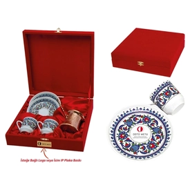 Cezveli Kahve Fincan Takımı