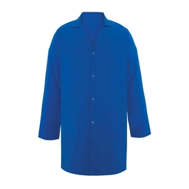 Unisex İş Önlüğü Çıtçıtlı Saks Mavi