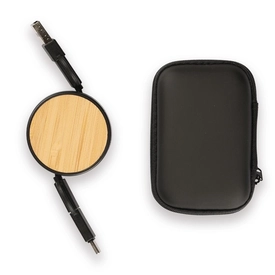 Bambu Şarj Kablosu (Çantalı)