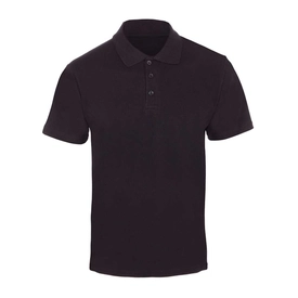 Open End Polo Pike Tişört Siyah