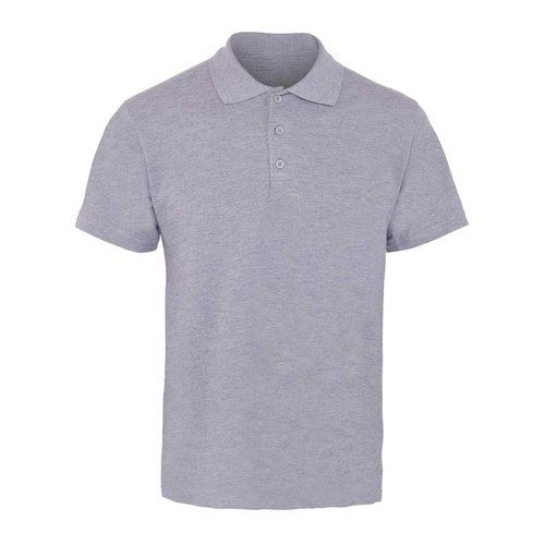 Open End Polo Pike Tişört Gri