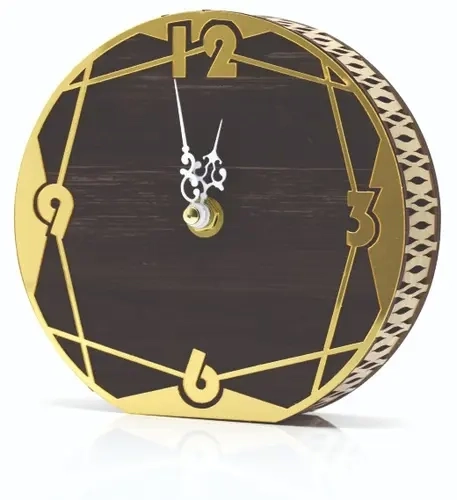 Ahşap Masaüstü Saat