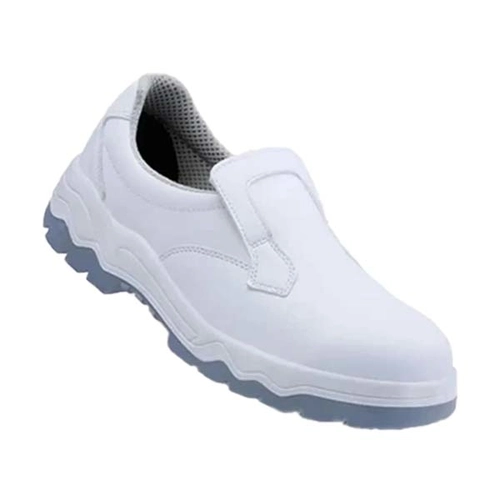 Mekap S2 Cilt Deri Suya Dayanıklı Çelik Burunlu İş Ayakkabısı Beyaz